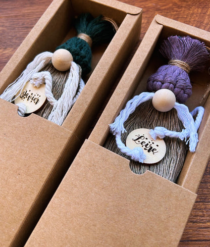 Gnomos navideños personalizados