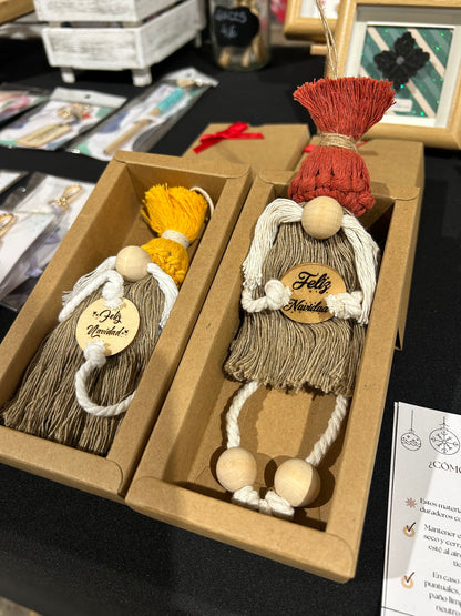 Gnomos navideños personalizados