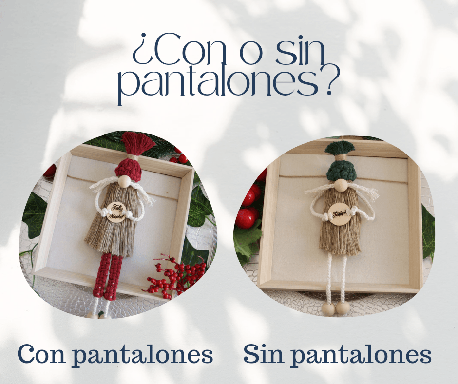 Gnomos navideños personalizados