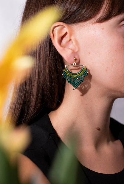 Tulip earrings