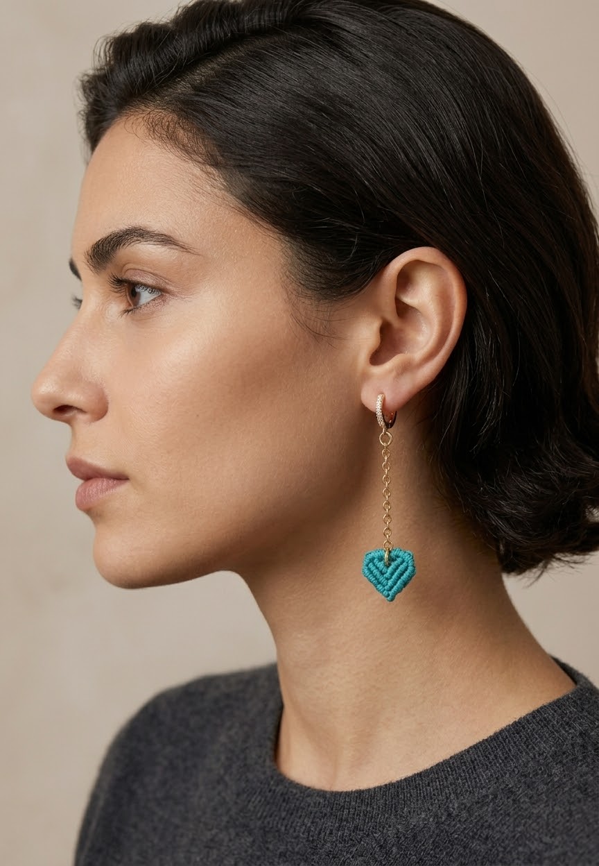 pendientes personalizables de colores