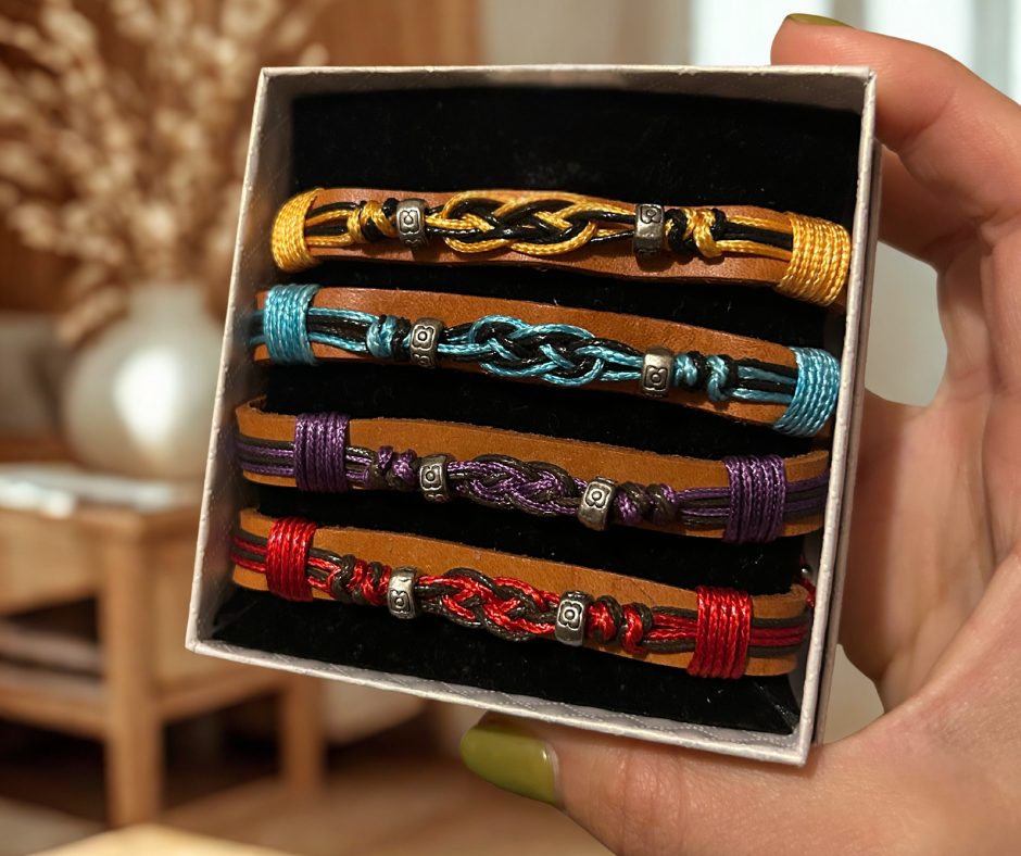 pulsera para hombre idea de regalo original colorido